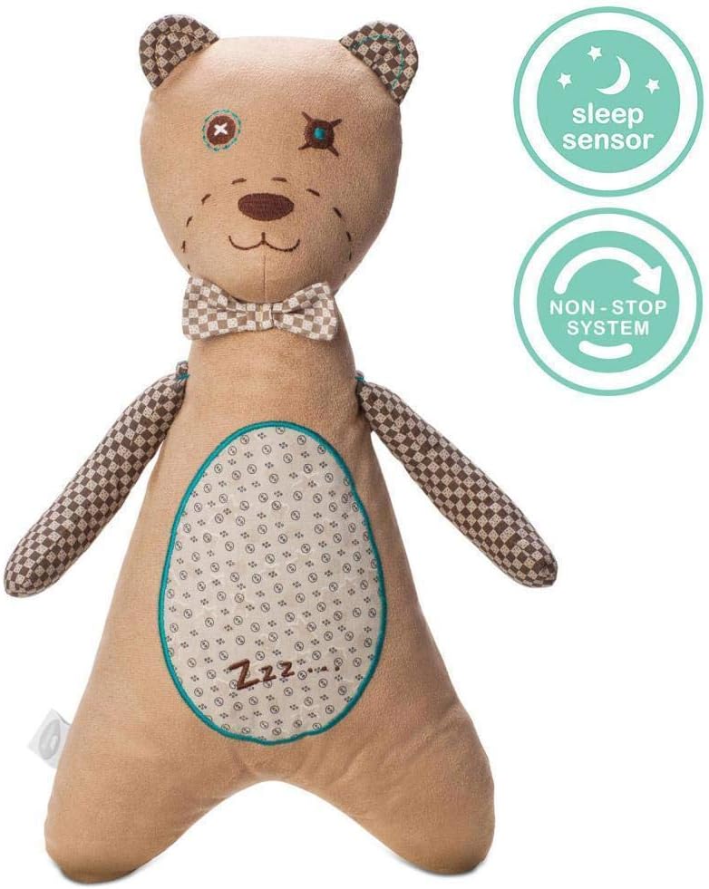 myHummy Filbert White Noise Teddy with Sleep Sensor