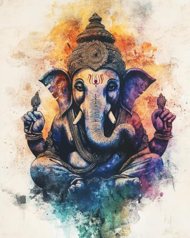 TULIP N TURTLE VINAYAK DIY Acrylic Paint by Number Kit for Adults Beginner Canvas Painting by Number Acrylic Painting. Wall Decoration DIY Painting Kit for Adults-image-48