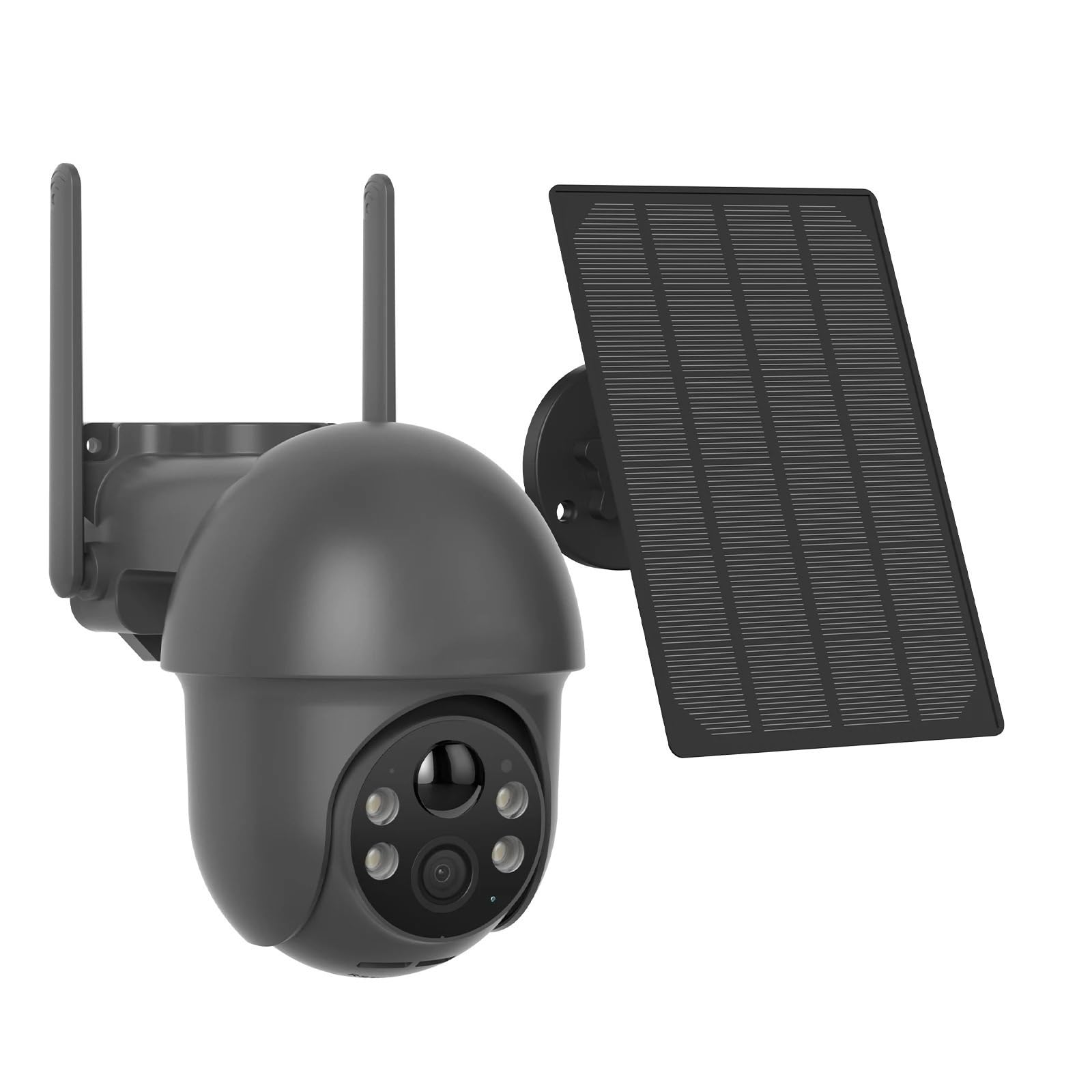 Telecamera di sicurezza esterna WiFi solare da 5 MP