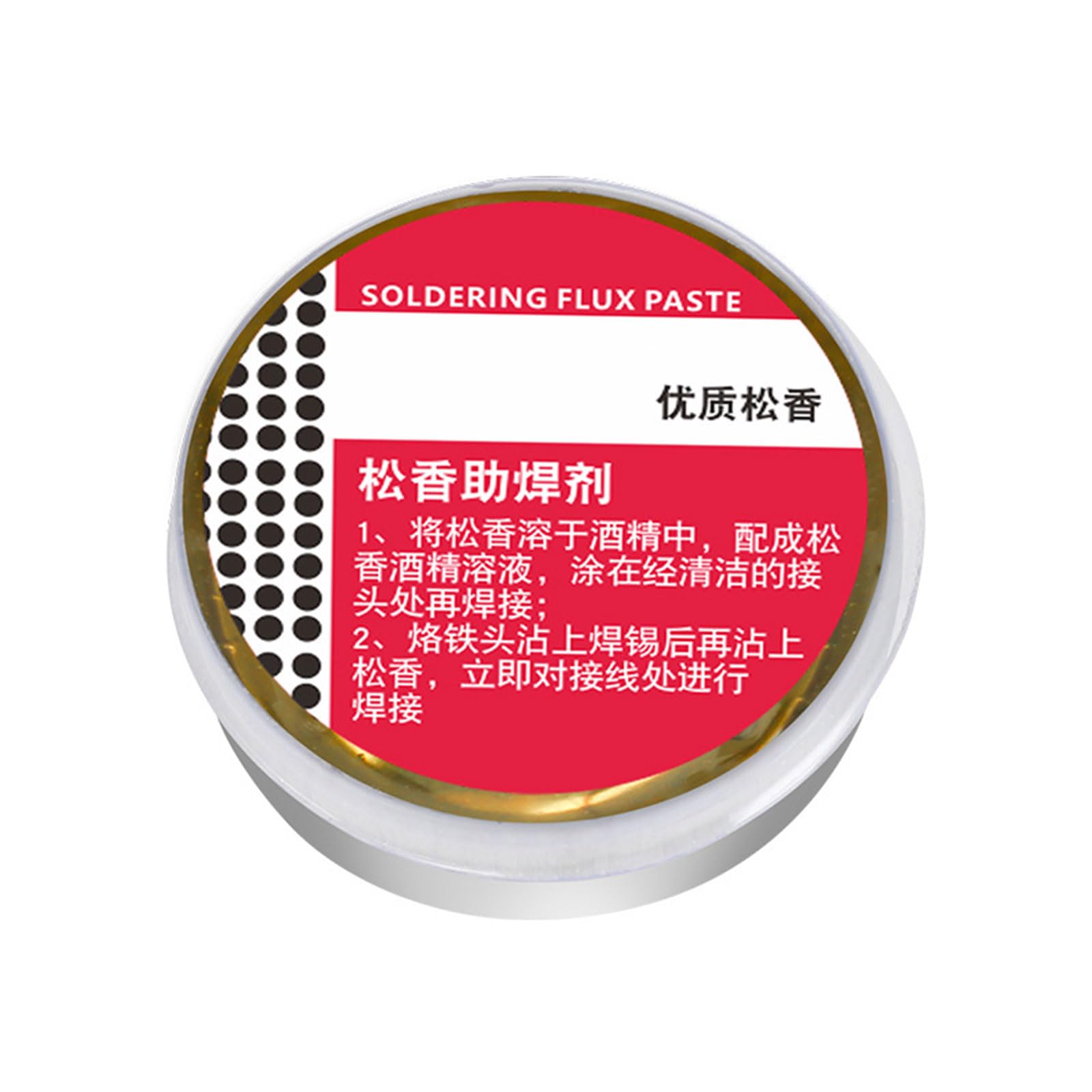 Iron Case Rosin Solder Flux Pastes for Enhances Joint Integrity Electrical Connection Metal Joining Welding Card Repair Soldering Flux