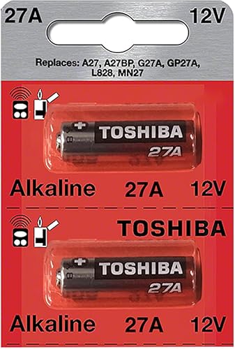 Miniatura 4 de Toshiba Batería alcalina 27A GP27A MN27 A27BP de 12 voltios (3 baterías)