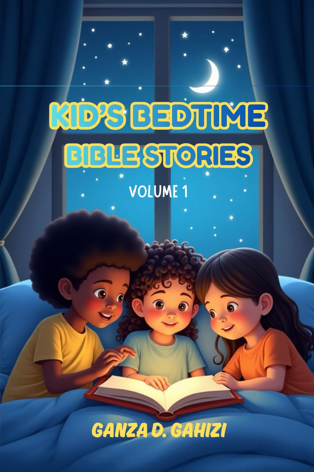 KID'S BEDTIME BIBLE STORIES Volume 1: This is more than just a book, it’s a daily journey that will help children grow spiritually, one story at a time.
