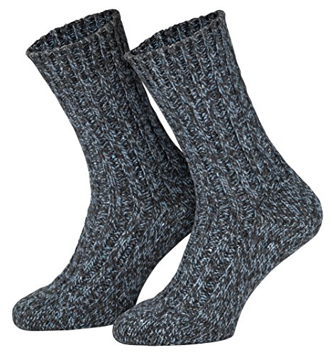 Tobeni 4 paar Noorse sokken, voorgewassen wol, winter, uniseks - Afbeelding 7