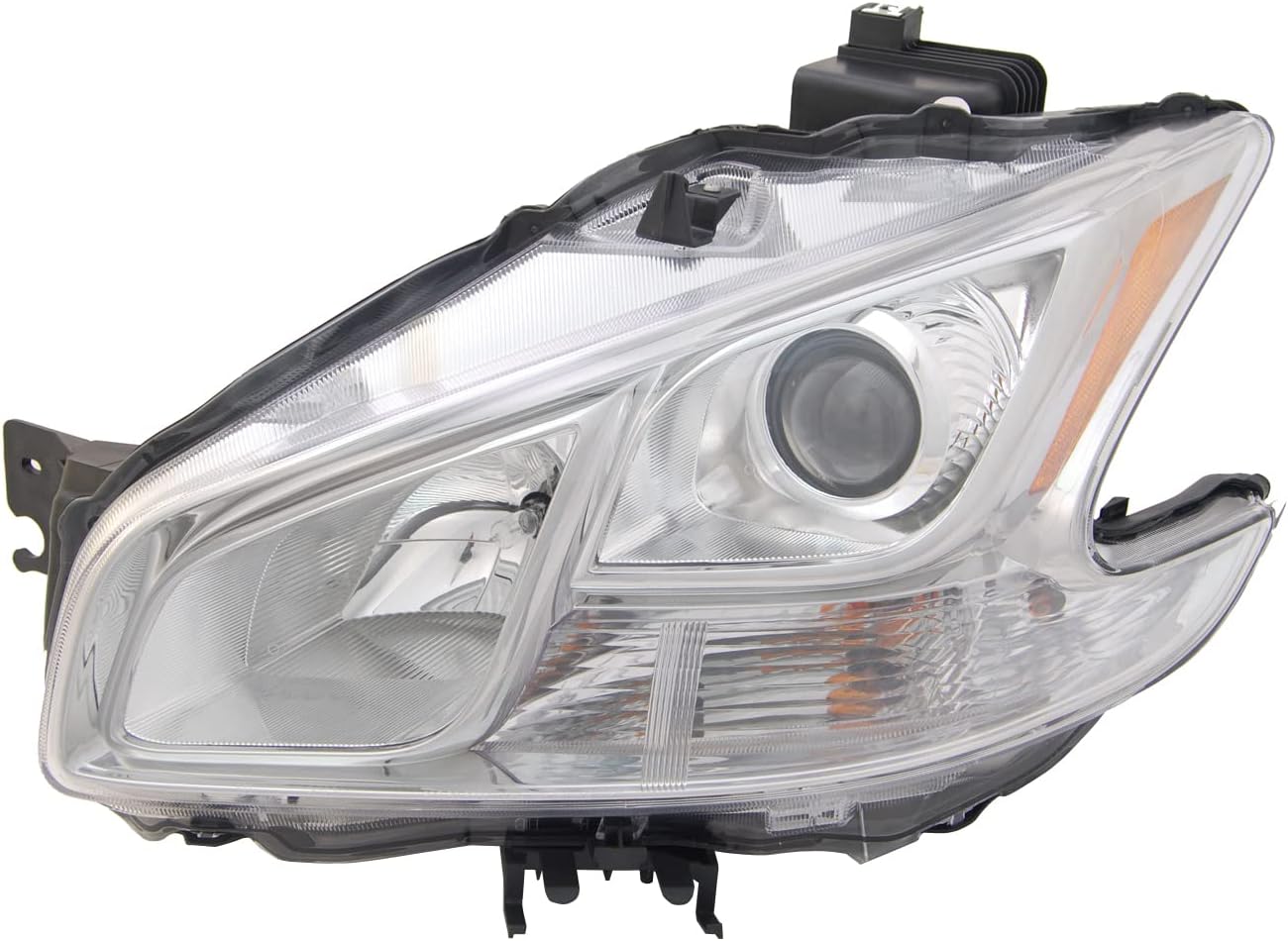 TYC Right Headlight Assembly Compatible with 2009-2014 Nissan Maxima