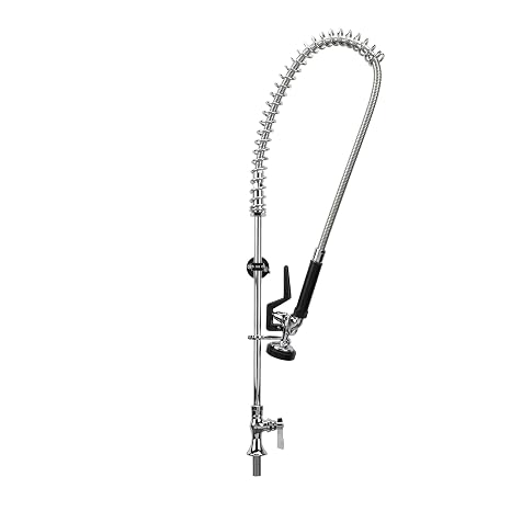 TOP-LINE Single Pantry Deck Mount Pre-Rinse Assembly, Retail Packaging