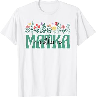 Czech Mom Matka Mother's Day T-Shirt