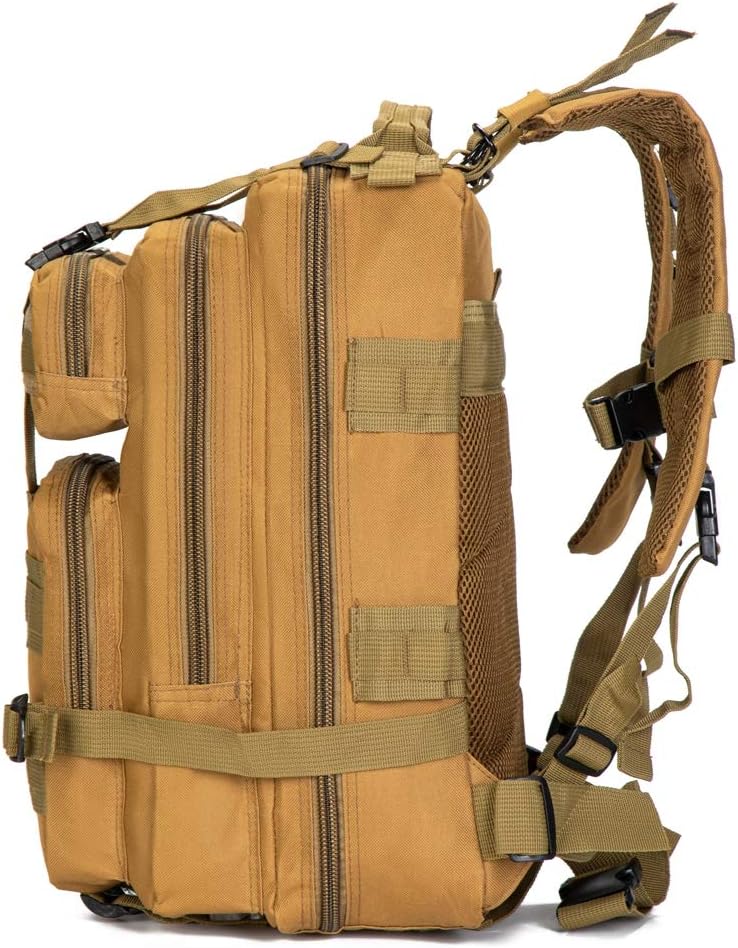 Tactical First Aid Bag MOLLE EMT IFAK Backpack Trauma First Aid Responder Medical Utility Rucksack Emergency (Tan)