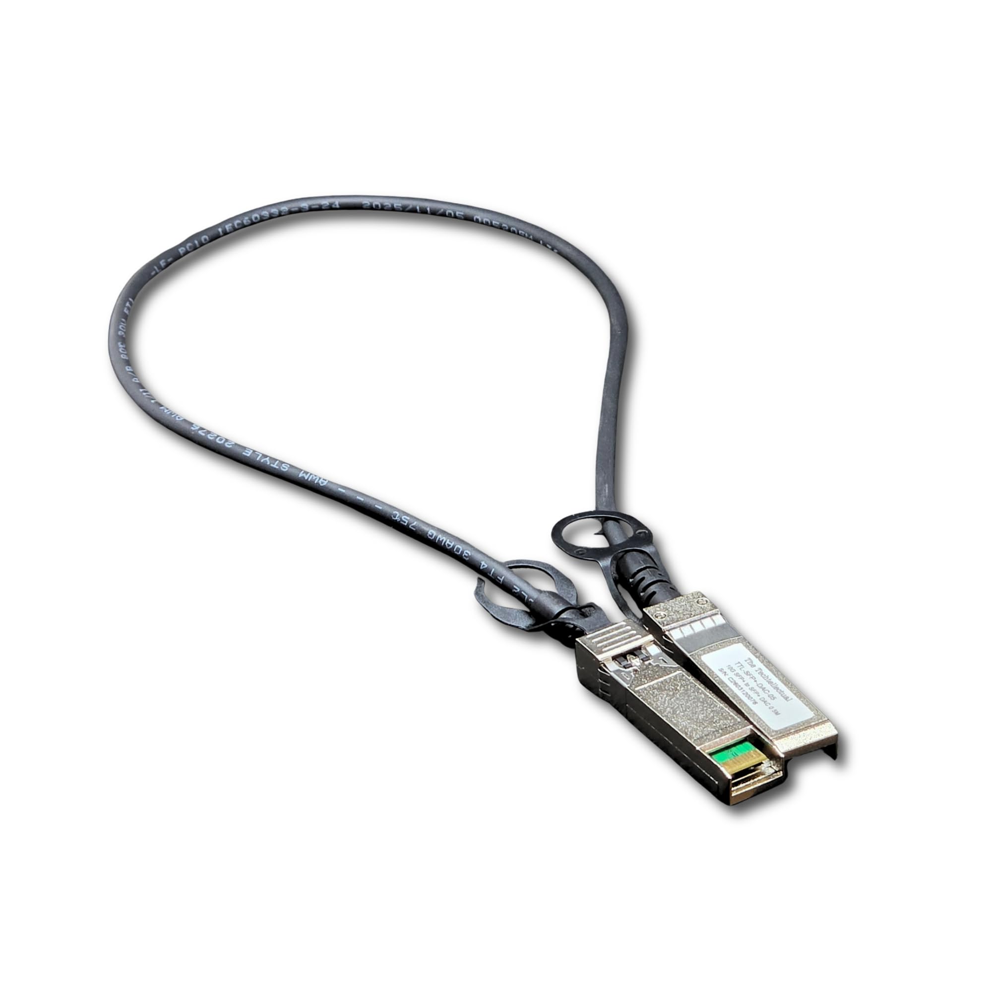 0.5m 10G SFP+ to SFP+ Twinax Direct Attach Cable (DAC) compatible with TP Link, MikroTik, Ubiquiti, etc. | Ultra Short DAC for Servers, Network Switch, Routers, etc-image-23