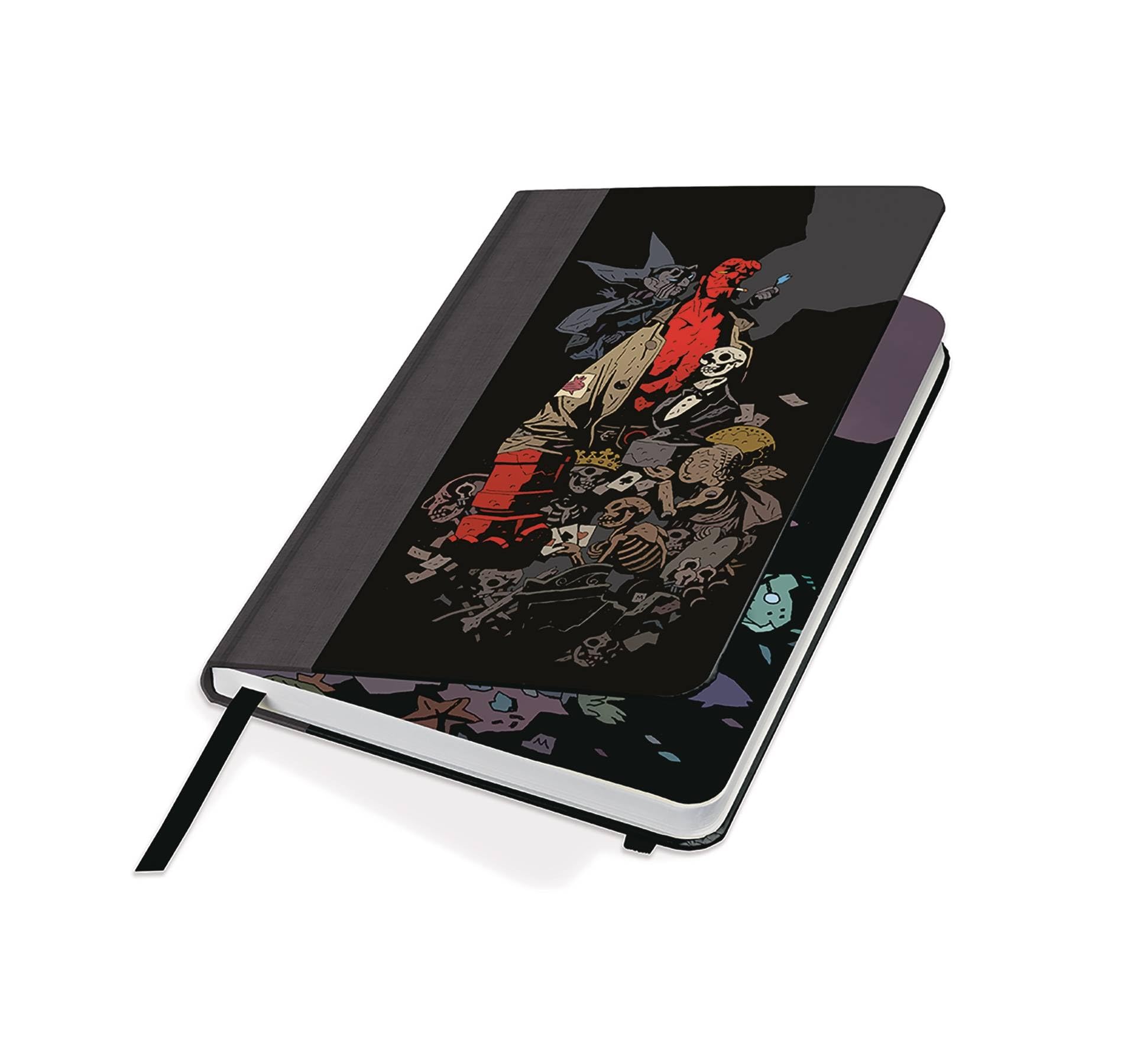 Hellboy Journal, le carnet de notes idéal pour dessiner à la terrasse d'un café