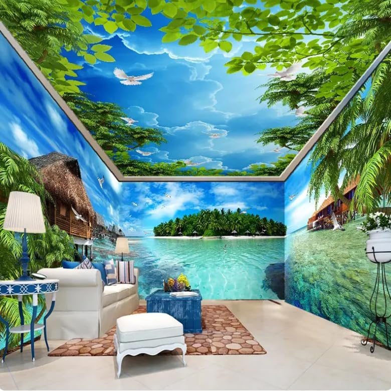 Papier peint industriel rétro pour habiller les murs d'un bar ou d'un restaurant moderne