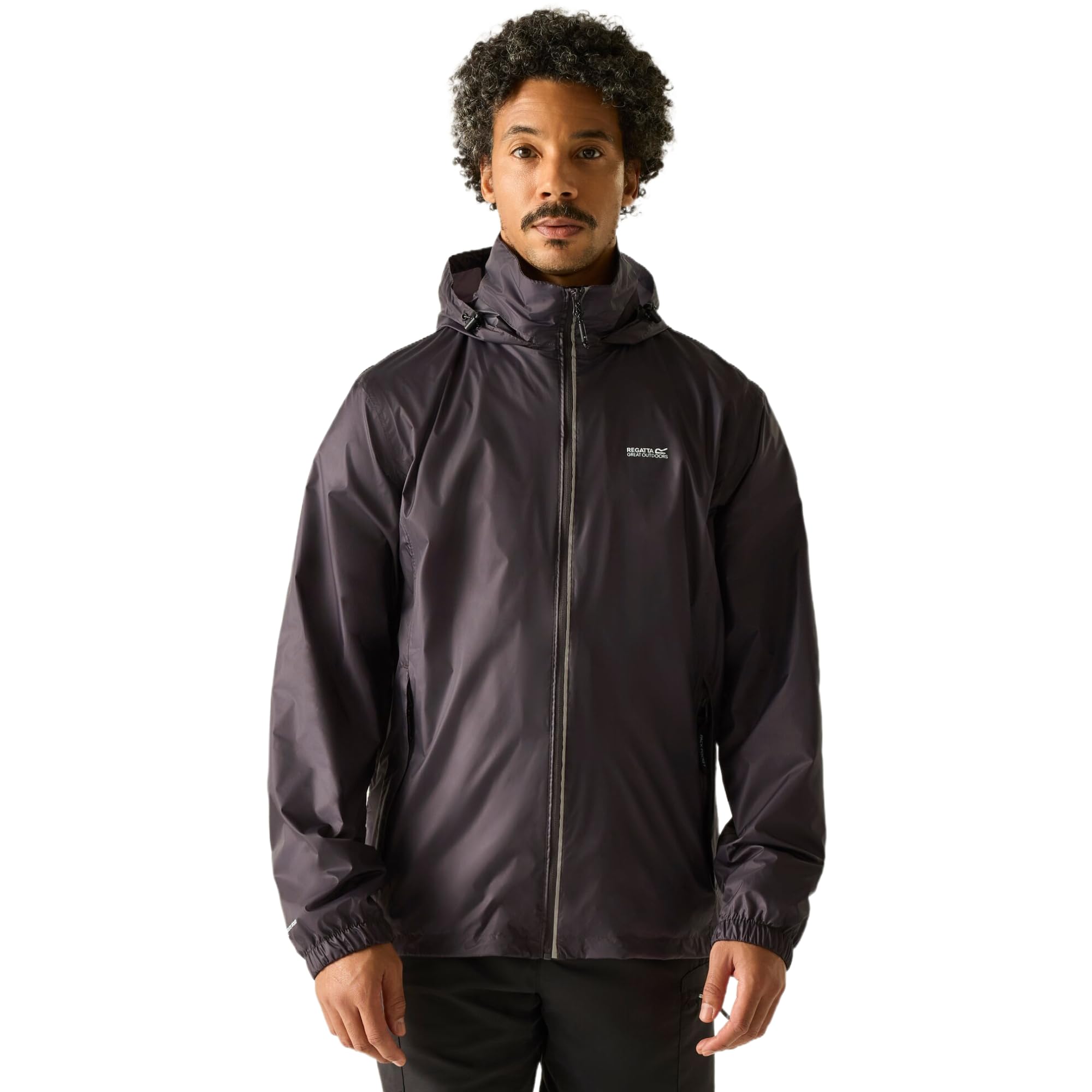 Regatta Waterproof Lyle Iv Packaway Jacket Size: 4XL Men's Grey