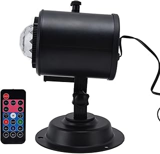 Projection Lamp, 2H/4H/6H 18 Key Landscape Light Effective Remote Controllability for Birthdays
