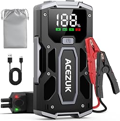 ACEZUK Booster Batterie Voiture 7000A, Démarreur de Voitu…