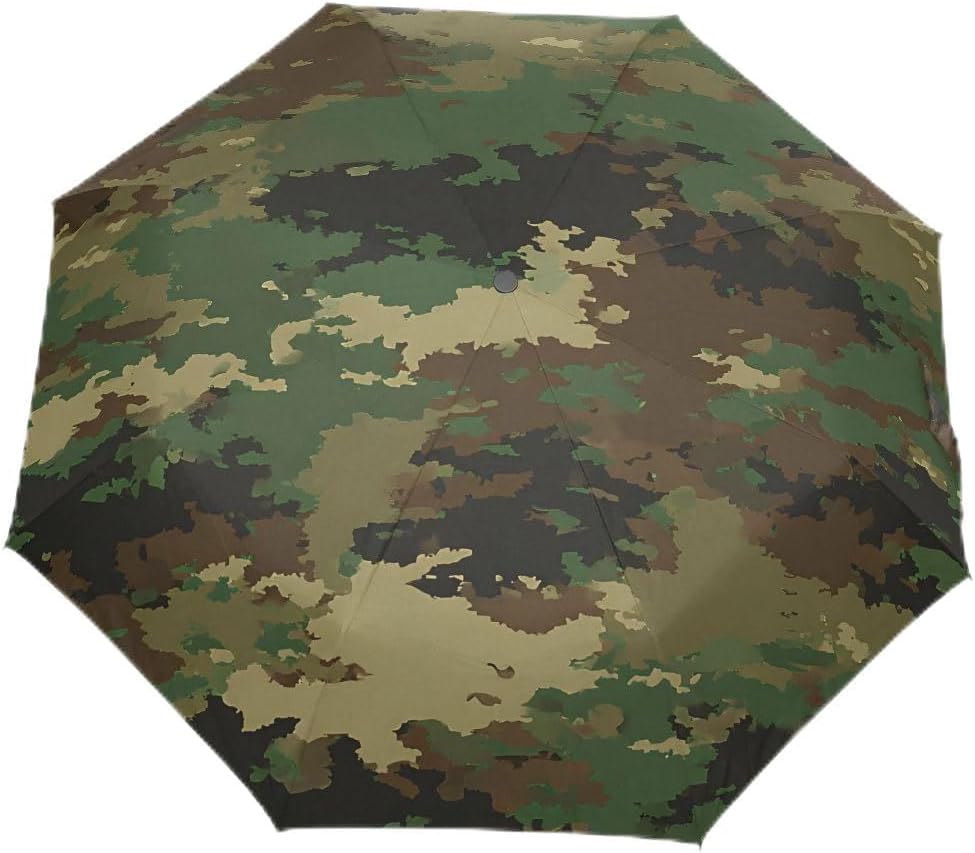 SUABO Umbrella Pink Frosting With Colorful Sprinkles Donut Windproof Travel Umbrella Compact Folding Umbrella