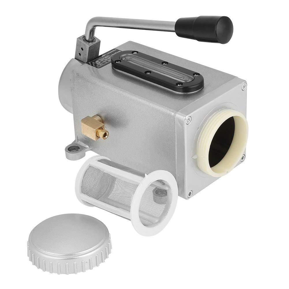 Pompa di lubrificazione manuale lubrificazione Y-8 doppio foro di uscita Base in nylon 4 mm