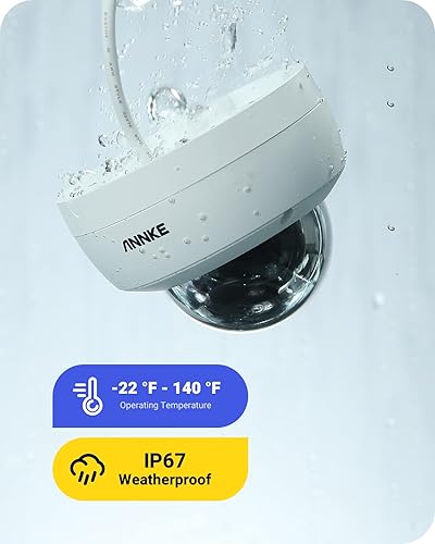 Miniatura 9 de ANNKE Sistema de cámara de seguridad para el hogar PoE de 5MP, 4K8MP 16CH NVR con 10x 5MP CCTV IP con cable cámara al aire libre con visión nocturna