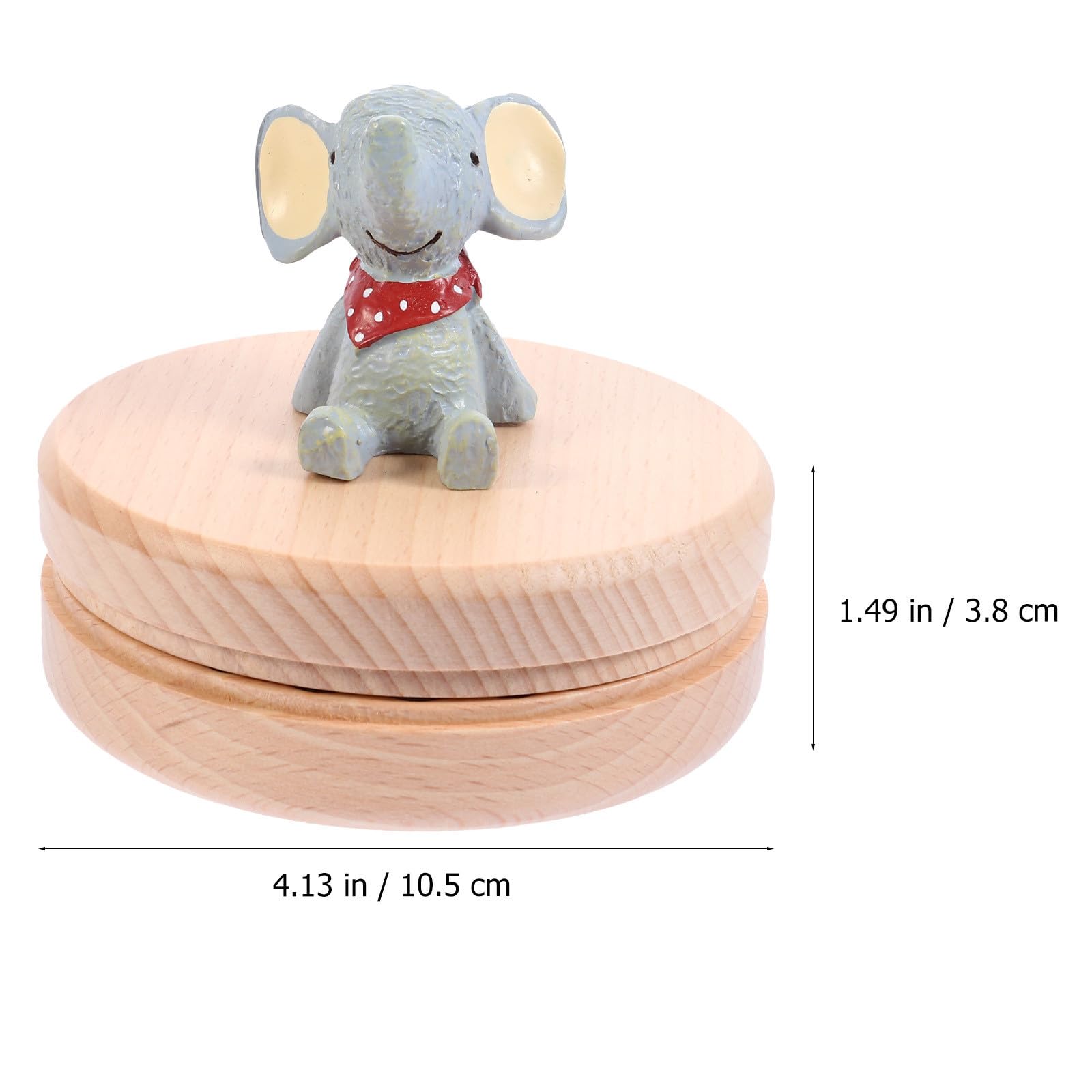 WOONEKY Caja de Dientes de Leche Infantil de Madera, Organizador