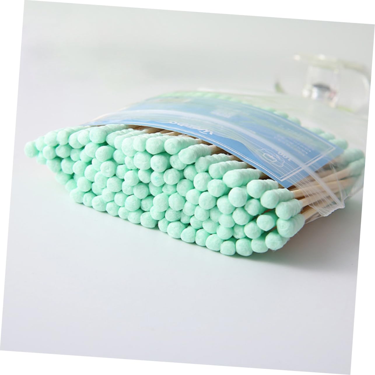 Didiseaon Cotton Swabs for Cleaning 1000 Count Double-ended for Makeup and Ear Cleaning Random Color