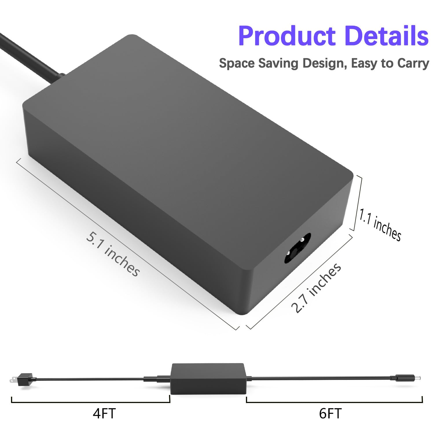 電源ユニット Microsoft Surface Dock 2 (Model 1931) 199W 15.35V 12.96A AC Adapter Charger Compatible with