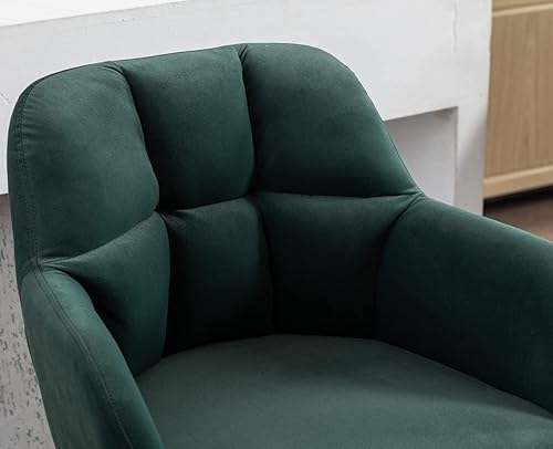 Miniatura 4 de CIMOTA Juego de 2 taburetes de bar modernos tapizados de altura para isla de cocina, taburetes de cuero con altura de mostrador, sillas de isla con