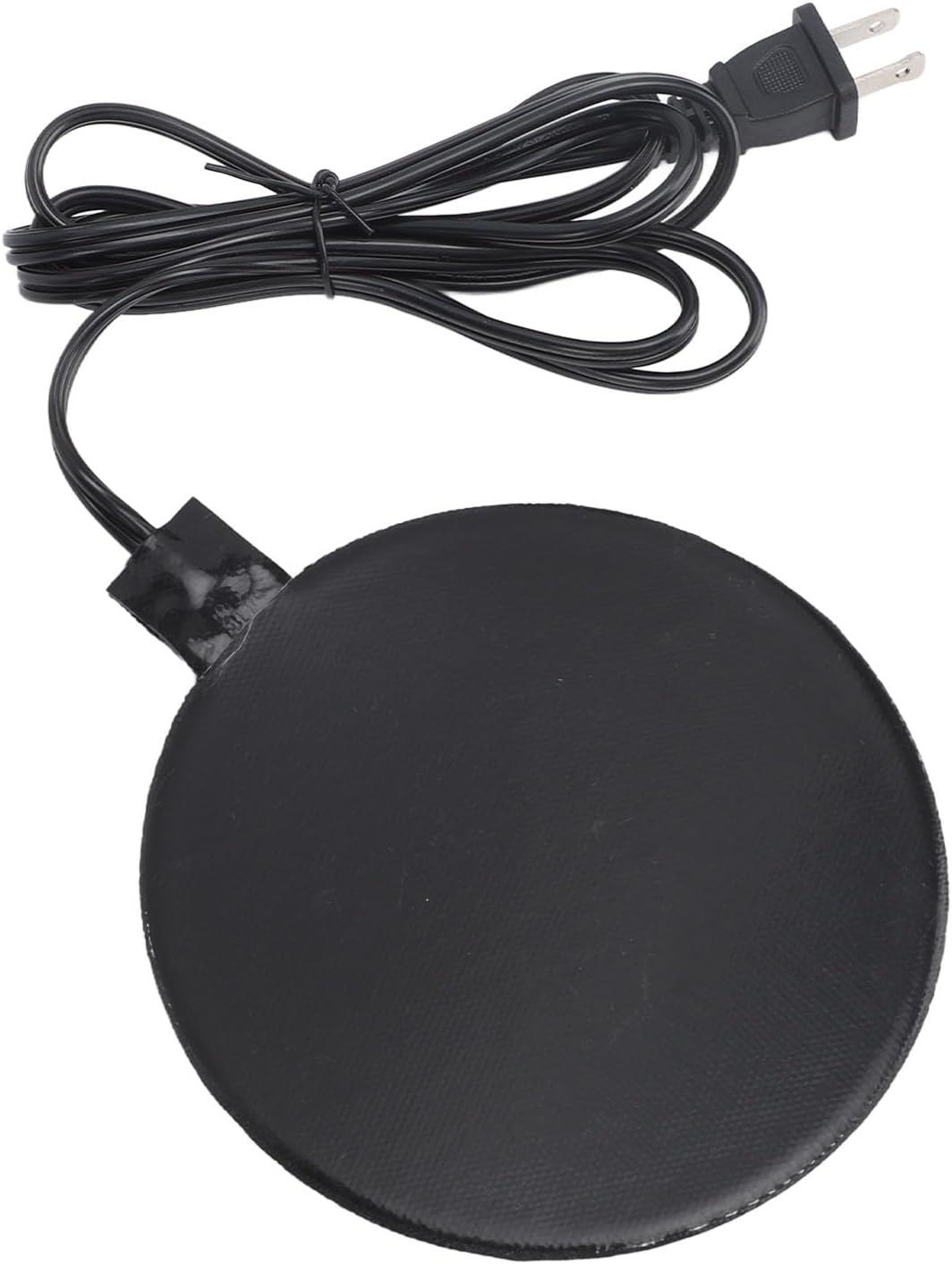 Poultry Water Heater, 35W Chicken Drinker Heated Pad, Silicone Poultry Water Warmer, 5.9in Electric Deicer Heated Base, 5.7ft Power Cord for Poultry, Shed Use, Winter Deicing