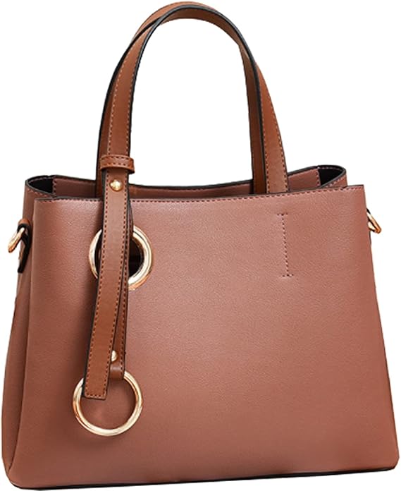 Amazon Ainanarei ハンドバッグ レディース 軽量 ショルダーバッグ 2way 小さめ 斜め掛け 自立 レザー レディースハンドバッグ 軽量ショルダーバッグ Pu プレゼント ピンク ハンドバッグ