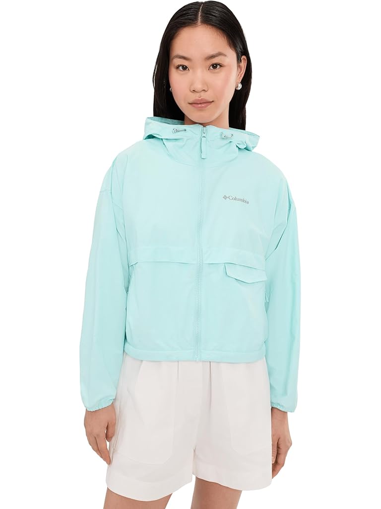 Blue Columbia Spire Valley™ Cropped Windbreaker