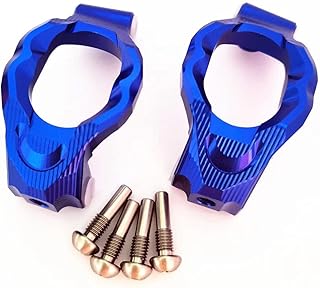 Aluminum Front C Hubs Caster Blocks Blue for Traxxas 1/10 MAXX 8932