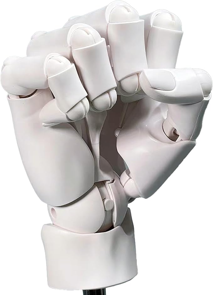 Modelo de Mano Derecha Flexible, Figura Articulada para Dibujo y Decoración miniatura 3
