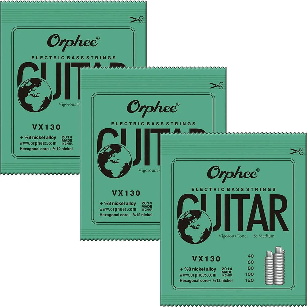 southdeep Set di 3 corde per basso elettrico vx130, 5 corde (40, 60, 80, 100, 120)