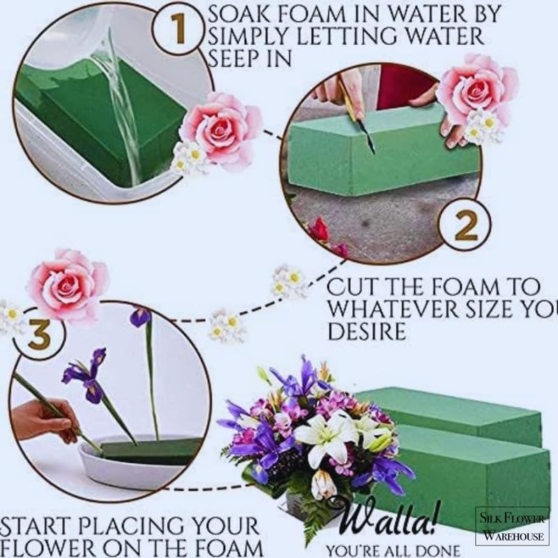 Mattoni In Schiuma Premium Per Esposizione Fiori Freschi E - Foto 7