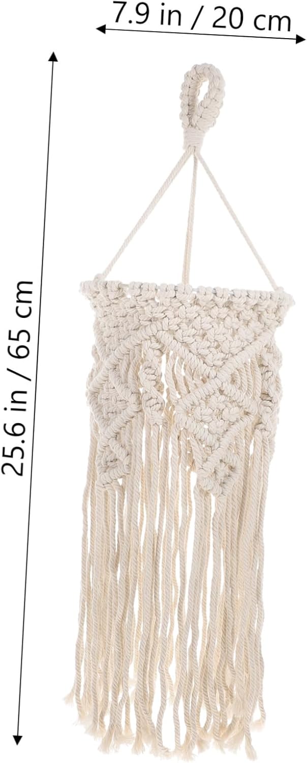 PRETYZOOM Ceiling Lamp Decor Cotton Woven Lampshade Room Decor Hanging Light Shade