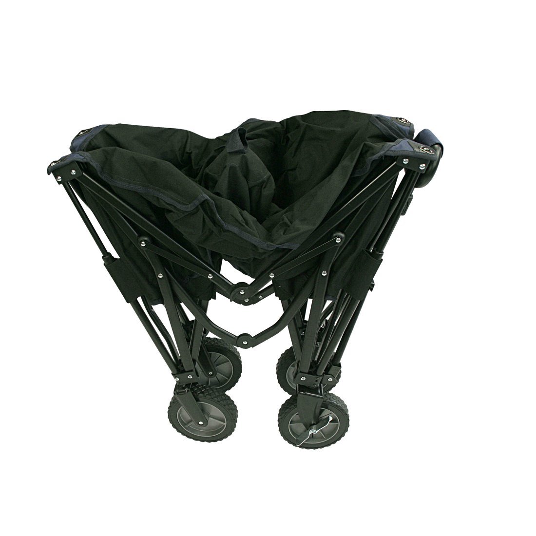 Carrello a Mano, Pieghevole Foldy Trolley, Nero (Schwarz), 50 kg