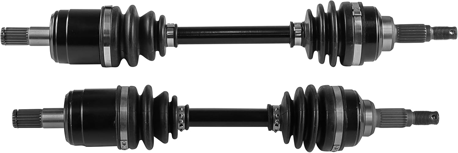 Caltric Front Right and Left Complete Cv Joint Axles Compatible with Honda Trx450Fe Trx450Fm Foreman 450 Es S 2002 2003 2004