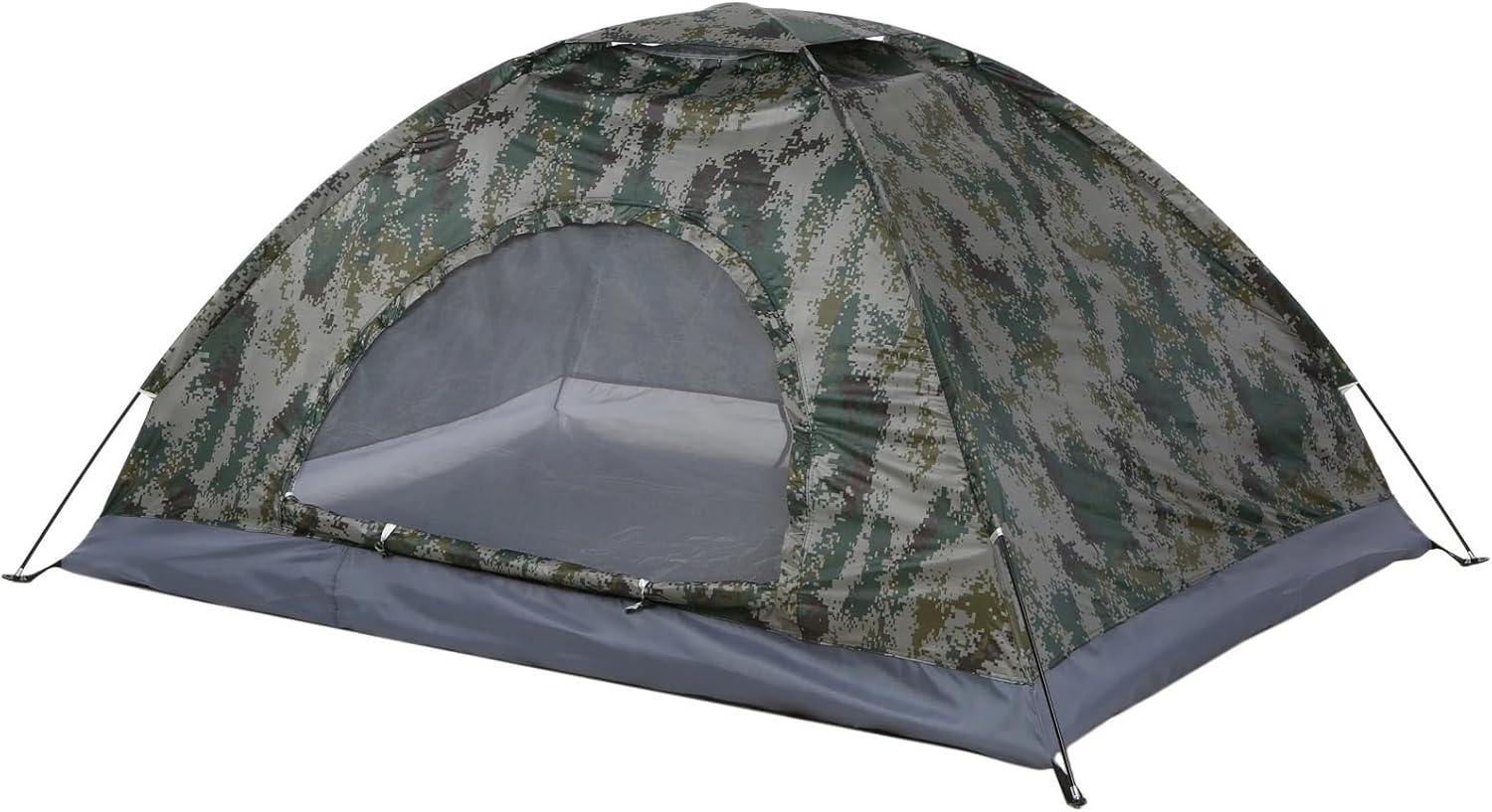 キャンプテント 超軽量キャンプテント単層ポータブルテント抗 UV コーティング UPF 30+ 屋外ビーチ釣り ツーリングテント