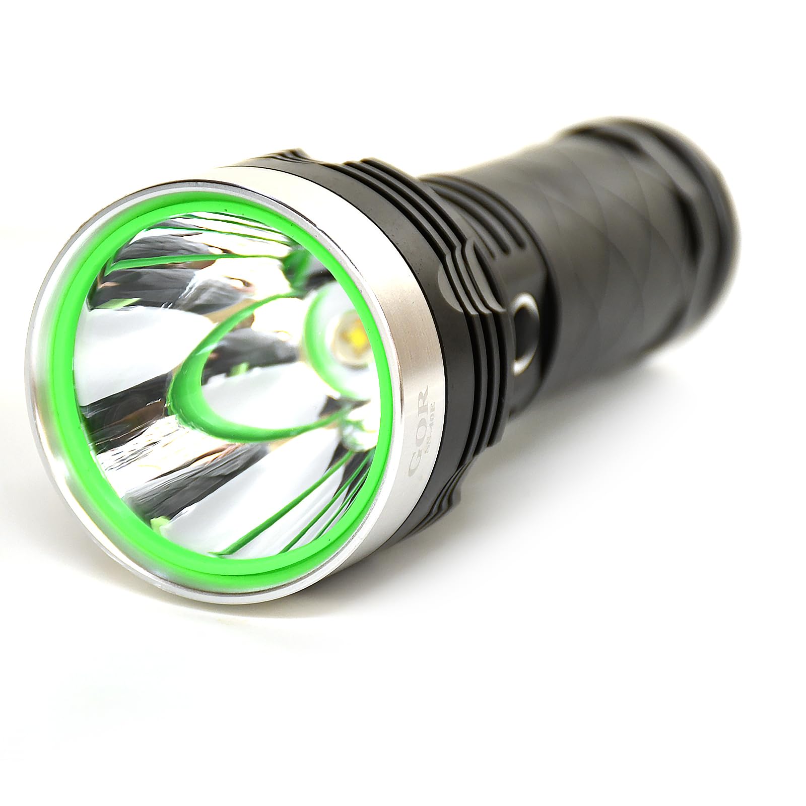 GOR® Sun Super Bright 1000 Lumens 5 Modes 20W CREE XM-L2 LED USB Rechargeable Flashlights Torch, Water-Resistant for Camping/Outdoor/Emergency Flashing and Everyday Use WP449-E40