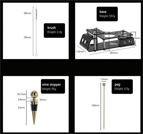 Miniatura 2 de Juego de coctelera, kit de camarero, juego de cóctel de 24 piezas, kit de barman Boston, juego de coctelera para mezclar bebidas, herramientas de