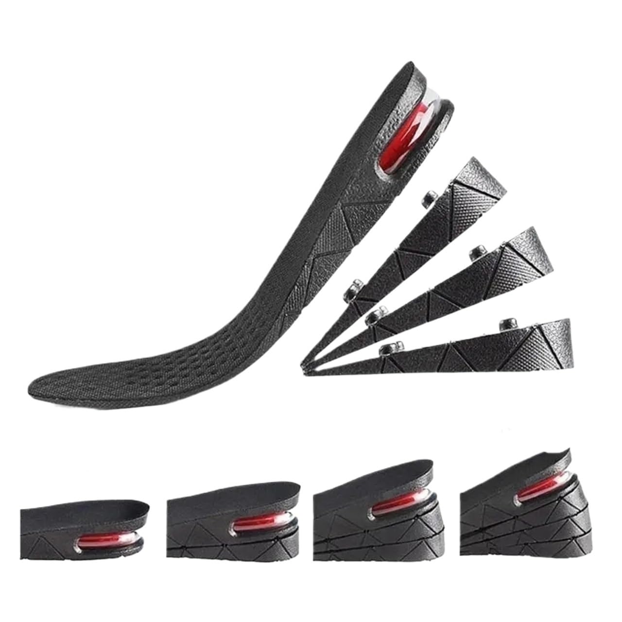 Semelles intérieures hauteur variable pour soulager les pieds - 7