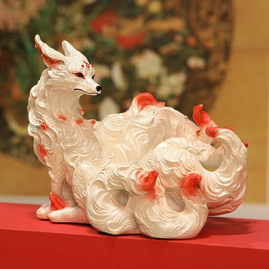 【九尾の狐】一点物 フィギュア 仏像 九尾の狐】一点物 フィギュア 仏像 - メルカリ