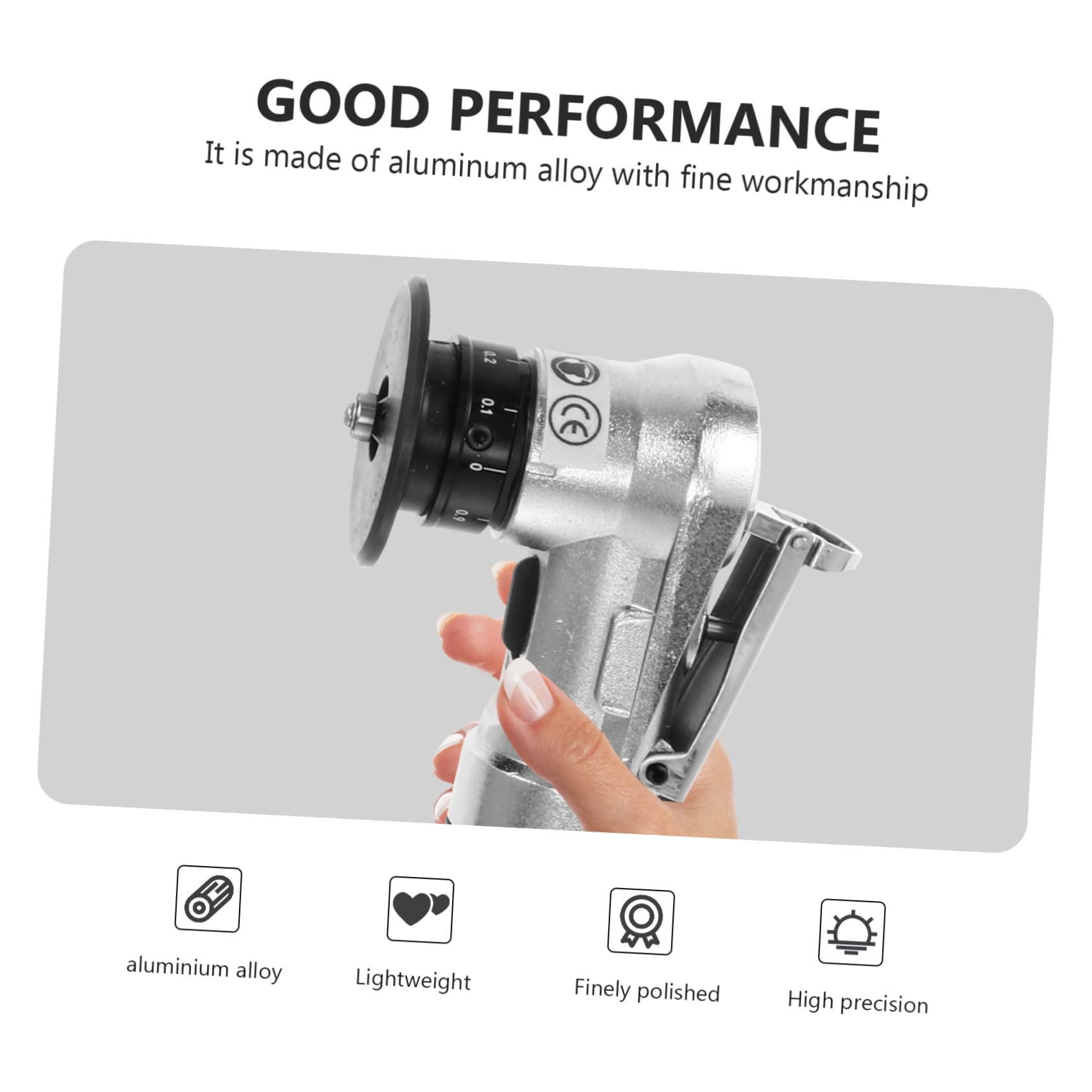 DOITOOL Mini Biseladora Neumática de Alto Rendimiento para Materiales Metálicos Profundidad Ajustable 0.1-0.9 Mm
