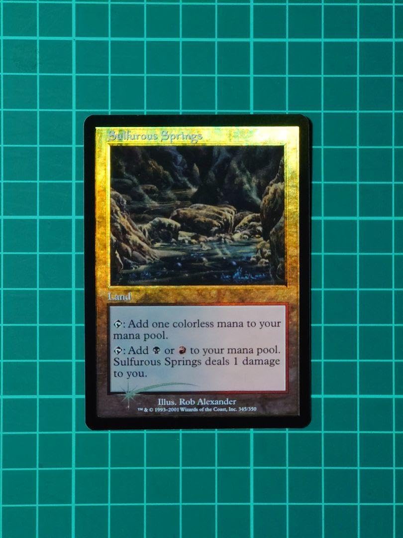 Foil 硫黄泉 Sulfurous Springs [7ED] 土地R（英） 硫黄泉 mtg