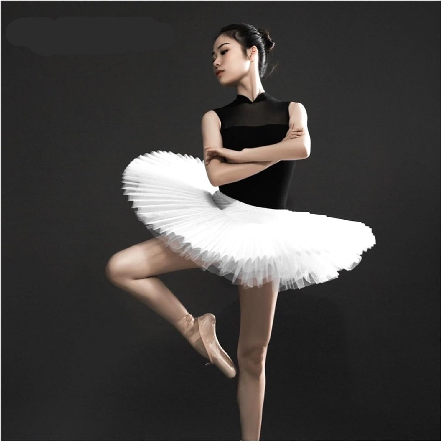 プロの大皿チュチュ黒、白、赤バレエダンス衣装女性チュチュバレエ大人