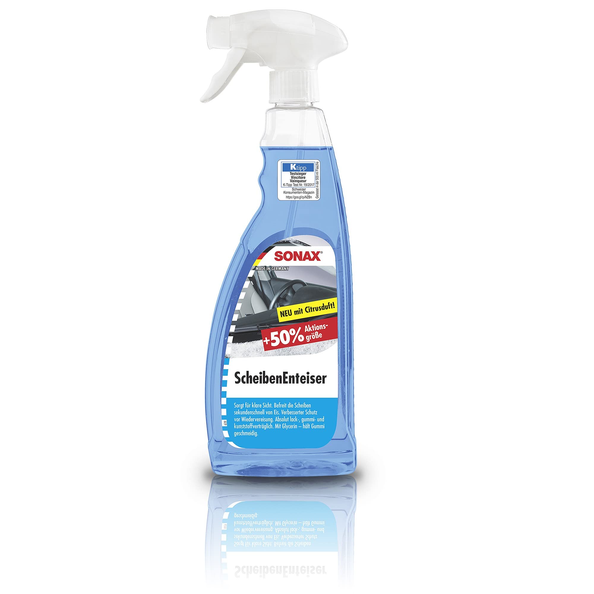 SONAX 6 X 03314410 Disco enteiser enteiser Spray defroster 750 ML