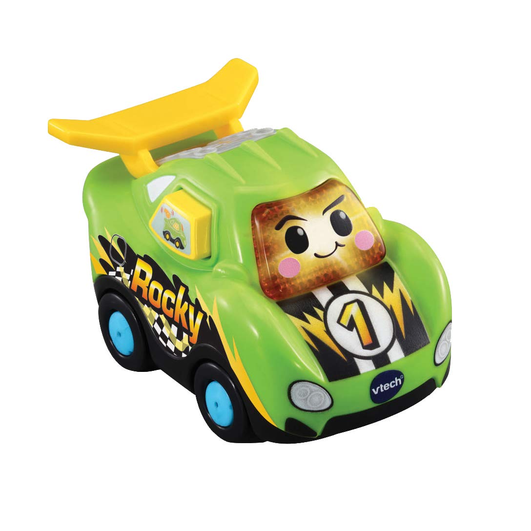 VTech 3480-535022 Supertornado Tower TutTut Bólidos, obwód garażowy, tory łączące, różne wycieczki, spirala - zawiera Rocky Superbolid Vehicle