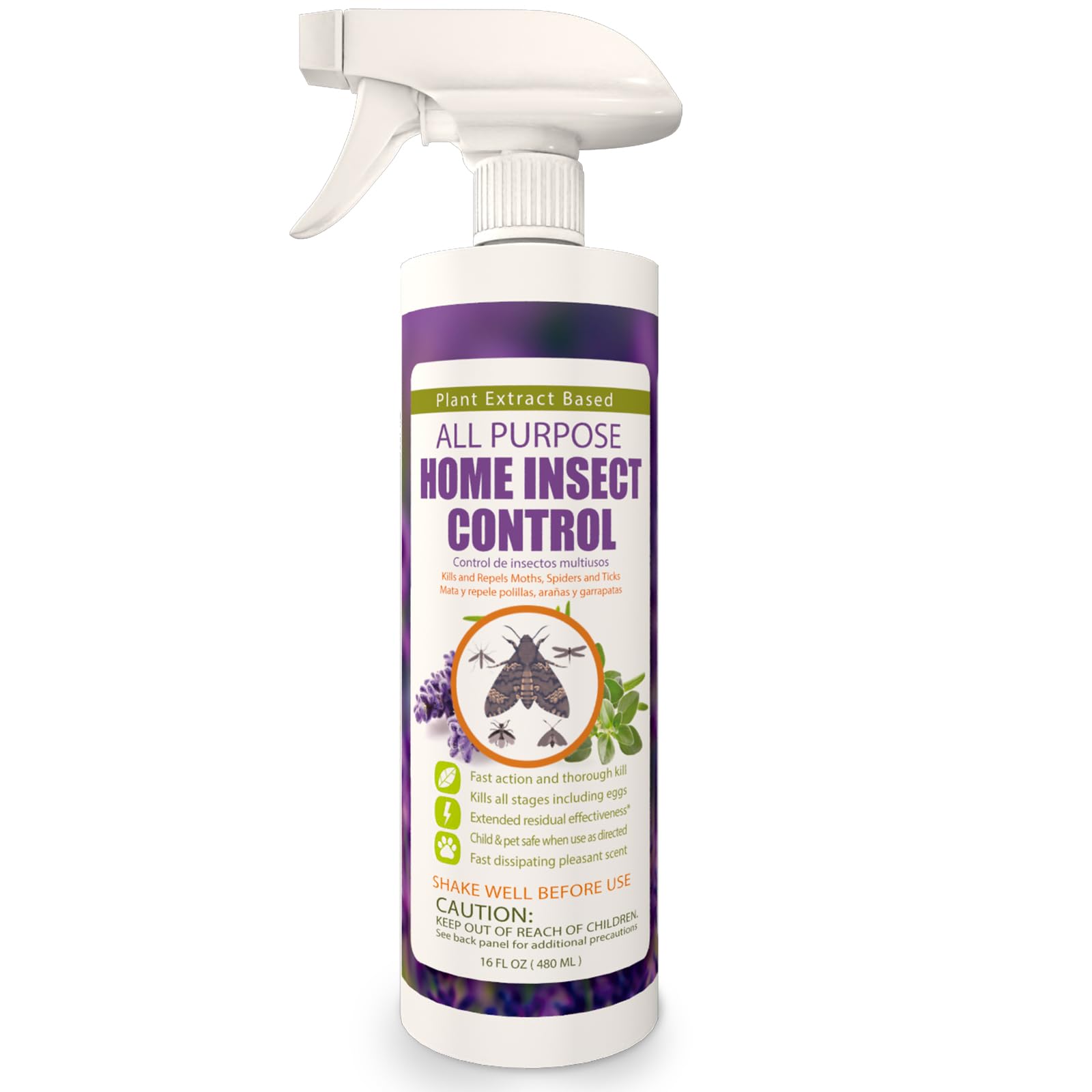 Buy EcoVenger by EcoRaider All Purpose Insect Control 16 OZ, Fleas