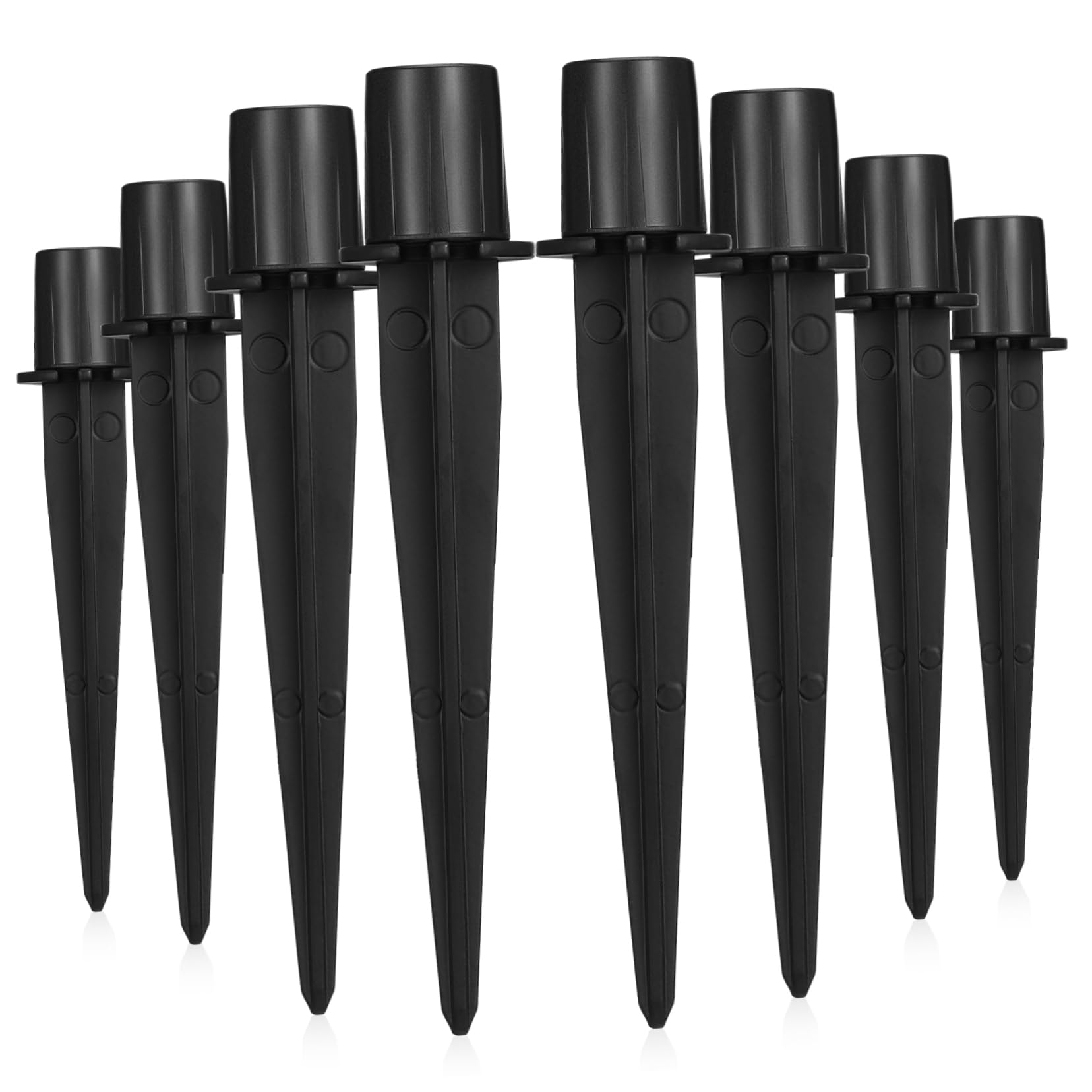 Estacas de tierra de reemplazo de metal para jardín varilla de aluminio contra roturas de luces