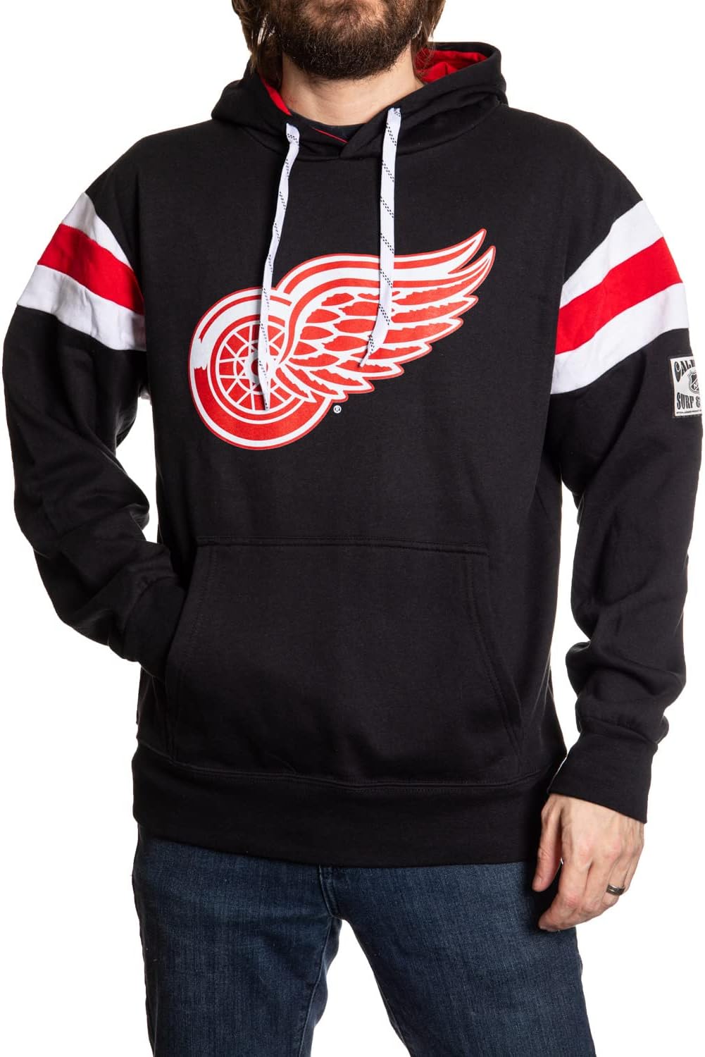 Calhoun NHL Surf & Skate Mens Varsity Retro Style Pullover Hoodie – The Coastal Collection