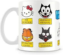 Caneca Personalizada Mandamentos de um Gato