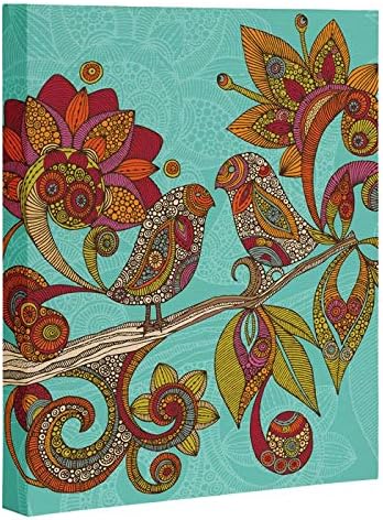 Deny Designs Valentina Ramos Hello Birds Poster, 18" x 24"