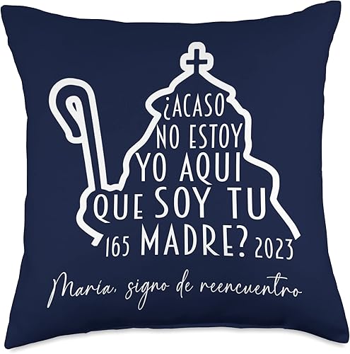 Miniatura 5 de Virgen Divina Pastora Venezuela Gift Store Virgen Divina Pastora Barquisimeto Venezuela Virgin María almohada de 16 x 16 pulgadas multicolor